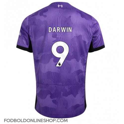 Liverpool Darwin Nunez #9 Tredjetrøje 2023-24 Kortærmet